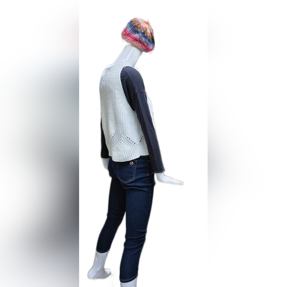 Gentle Fawn Cream,knit, Button Up, Sweater Vest. Small - Picture 14 of 15